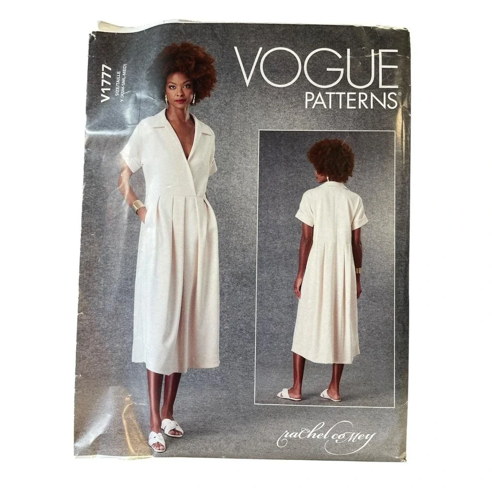 Vogue V1777 Misses'‎ Dress Sewing Pattern XS-S-M Rachel Comey